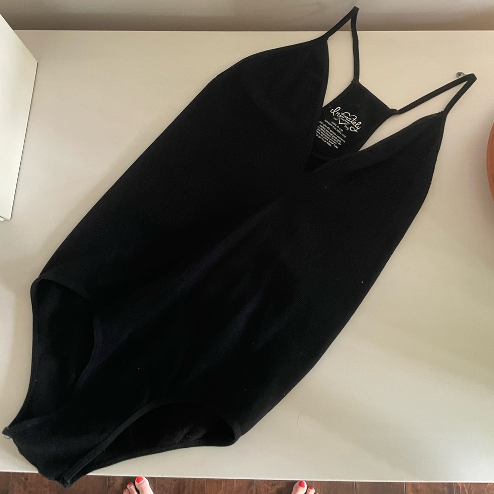 Free people ribbed bodysuit